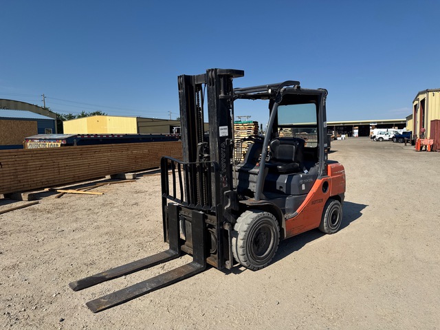 2014 Toyota 8FDU30 5620 lb Cushion Tire Forklift