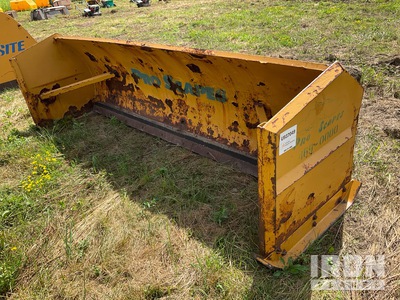 1999 (unverified) Pro-Tech 10 ft Skid Steer Snow Pusher