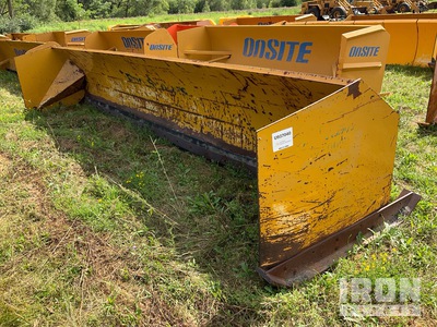 2013 ProTech Snow Pusher 20 ft 20 ft Box Pusher Déneigeur - Fits Wheel Loader