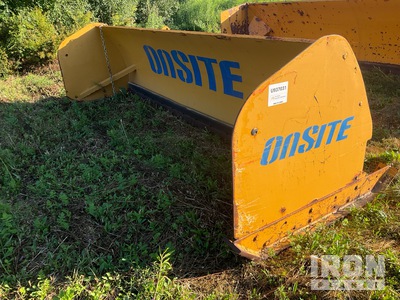 2010 Buyers Scoop Dogg 14 ft Box Pusher Déneigeur - Fits Wheel Loader
