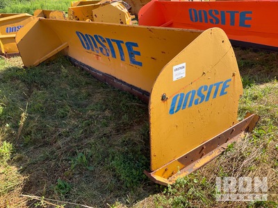 2010 ProTech Snow Pusher Loader SP16L 16 ft Box Pusher Déneigeur - Fits Wheel Loader