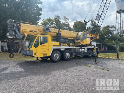 2008 Grove TMS9000 90 ton 8x4x4 Hydrauliczny żuraw samochodowy