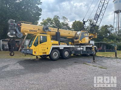 2008 (unverified) Grove TMS9000E 110 ton Hydraulic Truck Crane