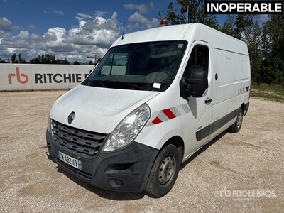 2013 Renault Master DCI 100 Vehicule Utilitaire Cargo Van (Inoperable)