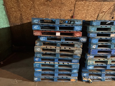 Quantity of (12) Produce Pallets
