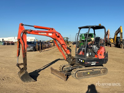 2017 Kubota KX91-3S2 Mini Excavator