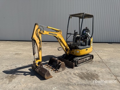 2011 Komatsu PC14R3 Mini-Pelle Mini Excavator