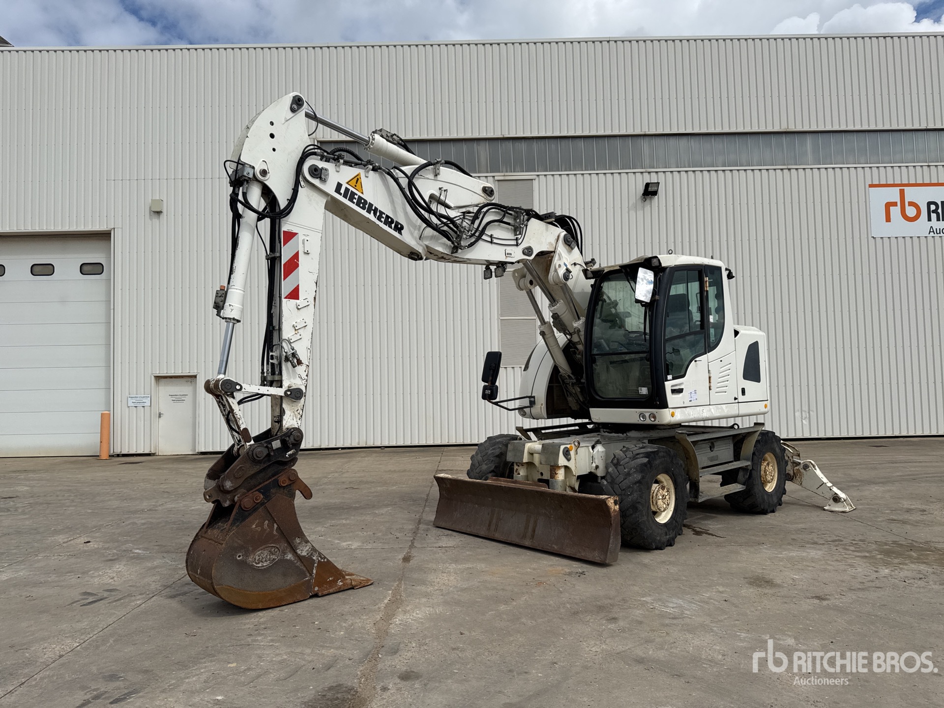 2013 Liebherr A 914 Compact Pelle Sur Pneus Wheel Excavator