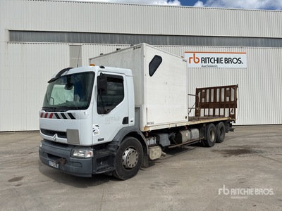 2005 Renault Premium 370,26 6x2 Camion Plateau Flatbed Truck
