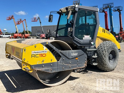 2019 Wacker Neuson RC110 Smooth Drum Compactor