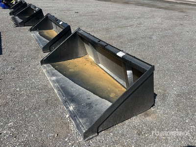 Mid-State 72 In Low Profile Skid Steer Bucket