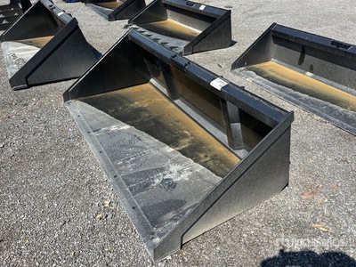 Mid-State 78 In Low Profile Skid Steer Bucket