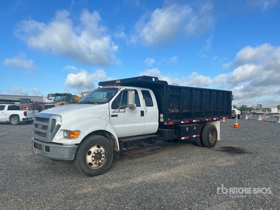 2006 Ford F-750 4x2 Extended Cab Autocarro ribaltabile