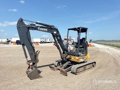 2015 John Deere 35G Mini Excavadora