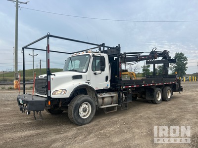 2005 Hiab 200-3 Articulated Boom on 2009 Freightliner M2112 6x4 mobiele kraan