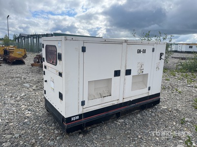 2000 Cat XQ-30 30 kW Skid-Mounted Generador