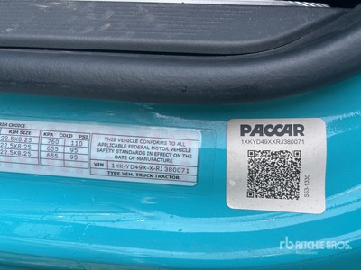 2024 Kenworth T680 6x4 T/A Sleeper Truck Tractor