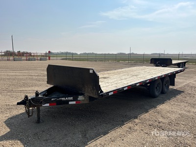 2018 Trailtech 20 ft T/A Remolque caja abierta