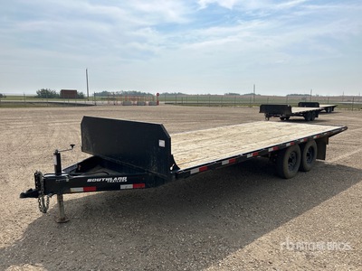 2018 Southland 20 ft T/A Remorque à plateau