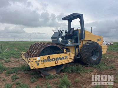 2001 Vibromax W1105PD Padfoot Drum Compactor