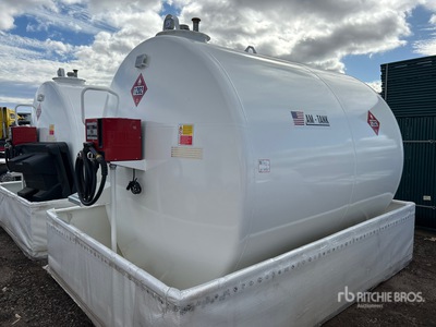 2025 AM Tank AM-TANK 2300N 2376 gal Skid Mounted Steel Fuel Tank (Unused)