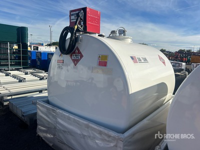 2025 AM Tank AM-TANK1000 1050 gal Skid Mounted Steel Diesel Fuel Tank (Unused)
