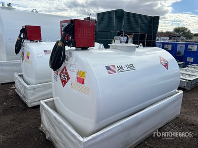 2025 AM Tank AM-TANK500 555 gal Skid Mounted Steel Fuel Tank (Unused)