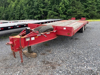 2001 Eager Beaver HALX 40000 lb T/A Remorque pour équipement
