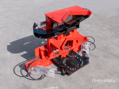 2025 GIYI GY-TS29 Skid Steer Tree Shear Baumschere mit Kompaktlader (Unused)