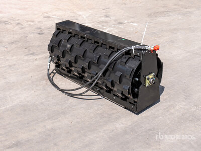 2025 GIYI GY-CW59 59 in Padfoot Skid Steer Vibratory Roller (Unused)