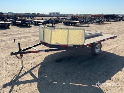 2000 8 ft S/A Utility Trailer