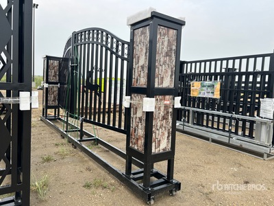 2025 Suihe NFG-20FGP-D 20 ft Bi-Parting Driveway Gate