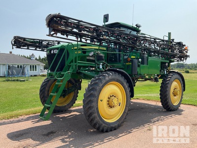 2011 John Deere 4830 110 ft 4x4 High Clearance Pulverizador Autopropulsado