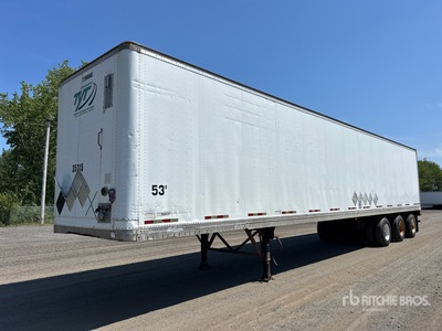 2000 Manac 53 ft x 102 in Tri/A Van Trailer
