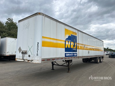 1994 Trailmobile 53 ft x 102 in T/A Gesloten aanhangwagen
