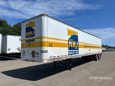 1994 Manac 53 ft x 102 in T/A Van Trailer