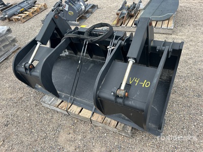 72 in Benne avec Grappin pour chargeuse à différentiel