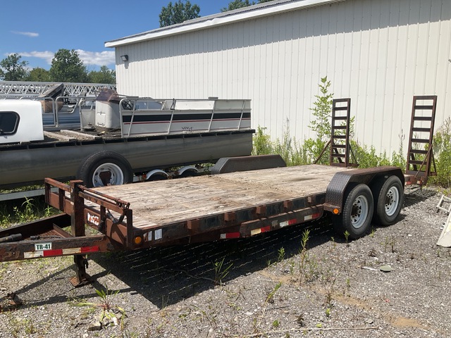 2011 PJ Trailers 18 ft T/A Equipment Trailer