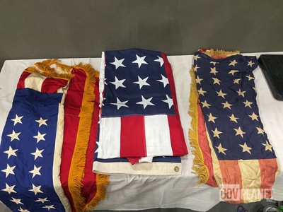 (34) Assorted Flags