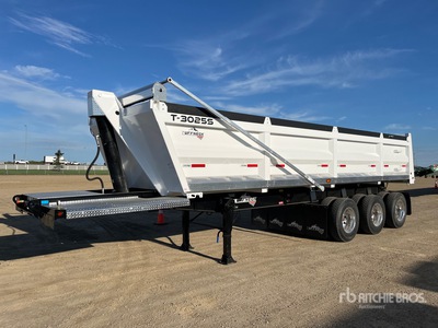 2026 Ben's Fabrication 31 ft Tri/A Tipping Trailer