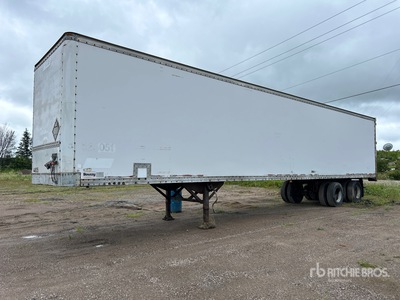 1990 Roussy 48 ft T/A Rimorchio furgonato