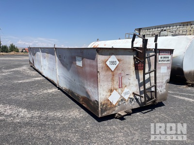 Skid Mounted Steel open tank open top tank Tank