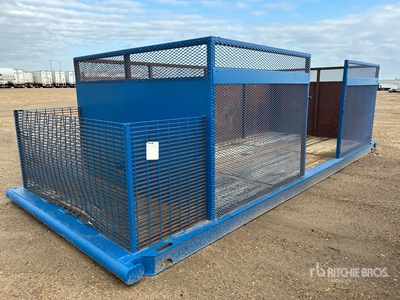 20 Ft Skidded Balandra para tuberia