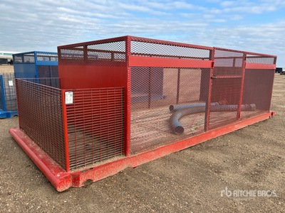 20 Ft Skidded Balandra para tuberia