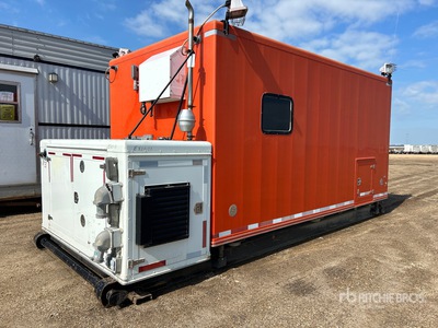 Intercontinental 15 ft x 8 ft Skid-Mounted Skid Mounted 現場事務所