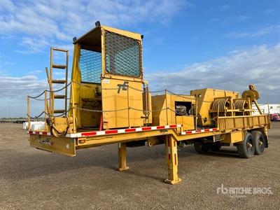 TE P-400 T/A Cable Puller Trailer Varios remolque