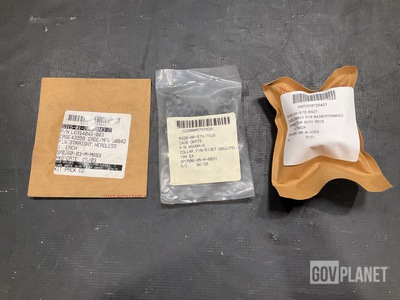 (377) Grooved Collars, (3) Straight Pins, (1) Power Drill & Assorted Items