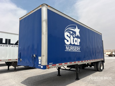 1997 Wanco 28 ft x 102 in S/A Van Trailer