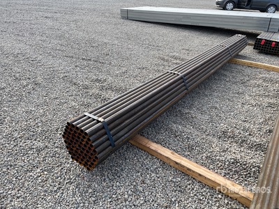 Quantity of (1) Bundles of 1 7/8 in OD S-10 Steel Pipe (Unused)