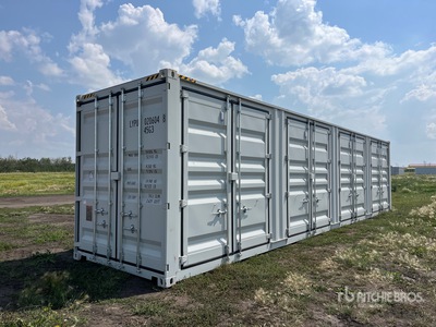 2025 40 ft High Cube Multi-Door Storage Container